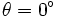 \theta=0ˆ\circ 